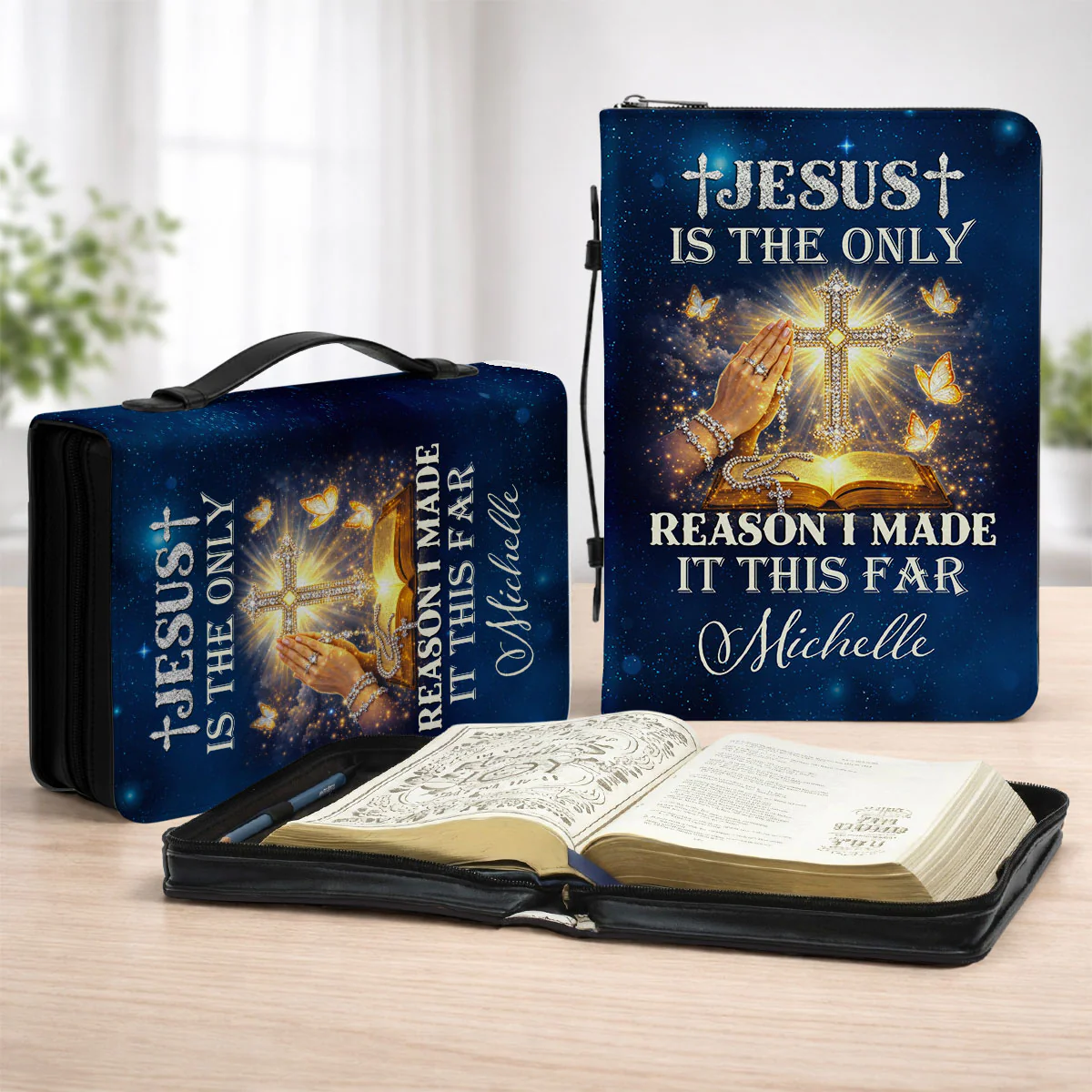 The Only Reason - Personalized Custom Bible Cover