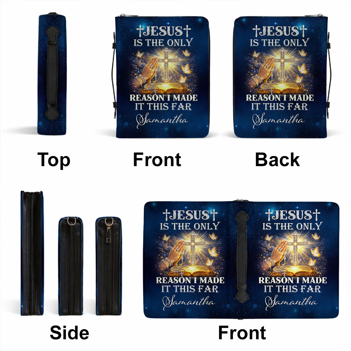 The Only Reason - Personalized Custom Bible Cover - Image 5