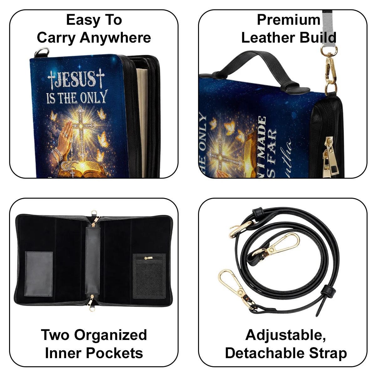 The Only Reason - Personalized Custom Bible Cover - Image 6