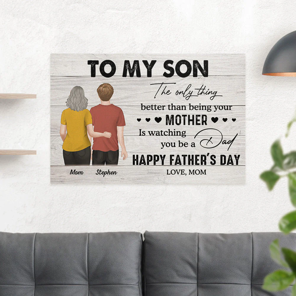 The Only Thing Better Than Being Your Mother - Personalized Custom Poster - Image 2
