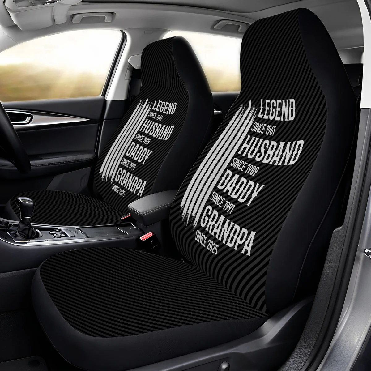 The Original Legend - Personalized Custom Car Seat Cover