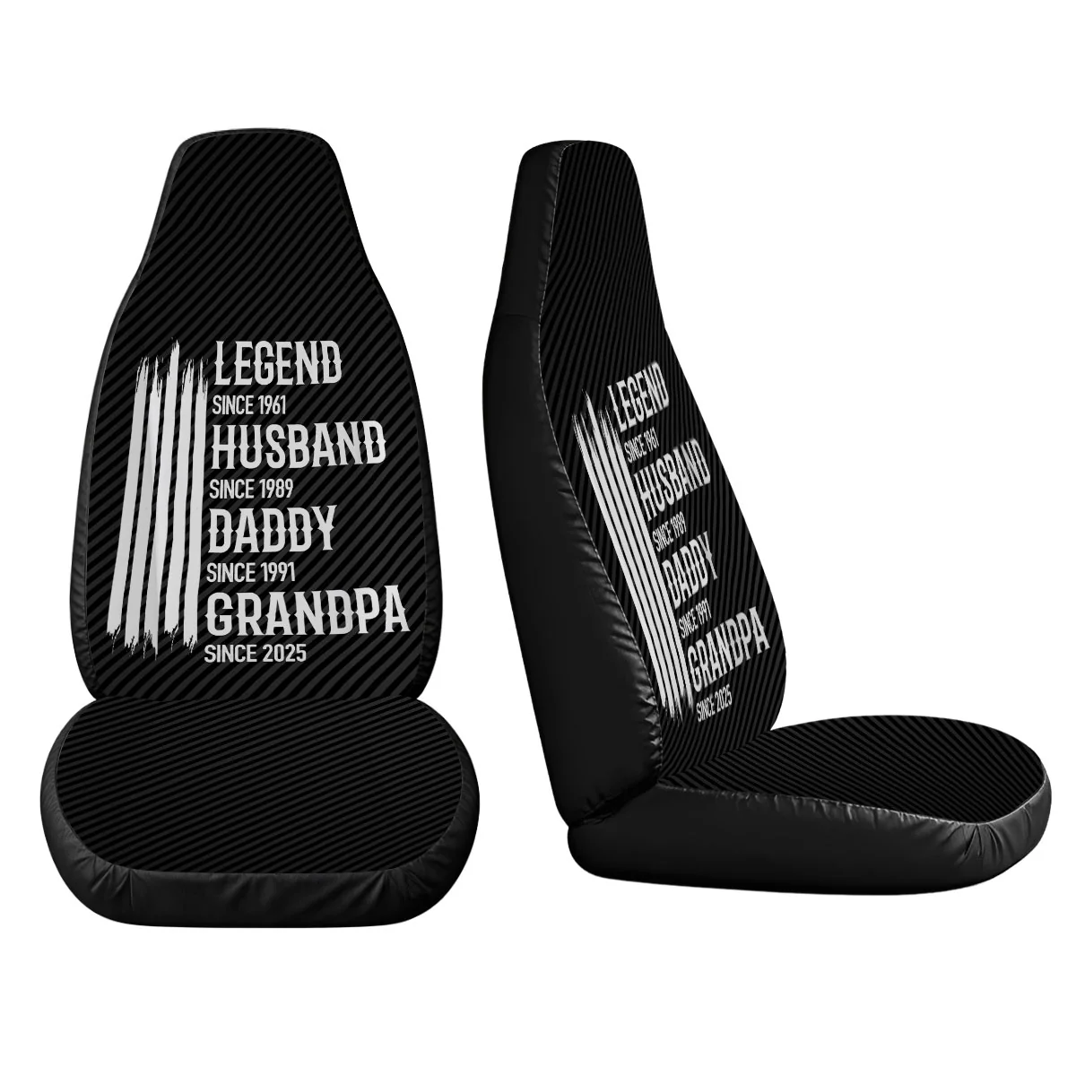 The Original Legend - Personalized Custom Car Seat Cover - Image 3