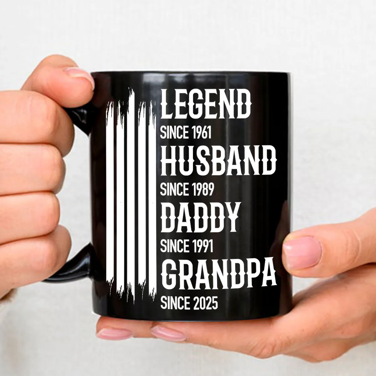 The Original Legend - Personalized Custom Coffee Mug - Image 3