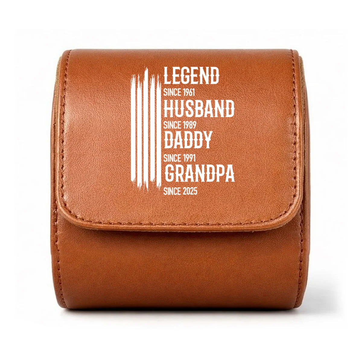 The Original Legend - Personalized Custom Leather Watch Case - Image 9