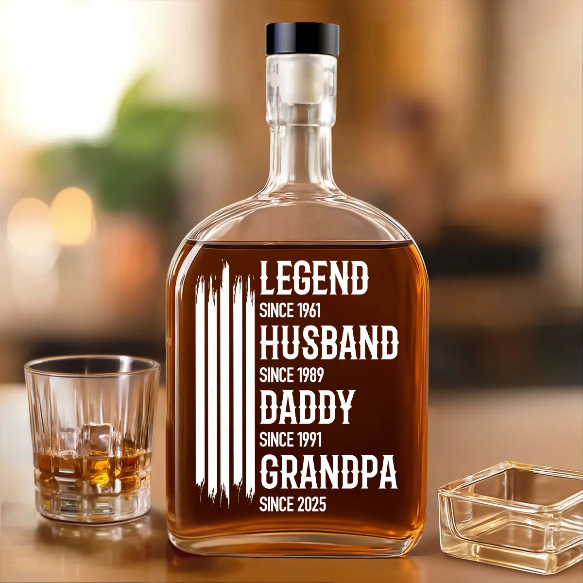 The Original Legend - Personalized Custom Spirits Decanter
