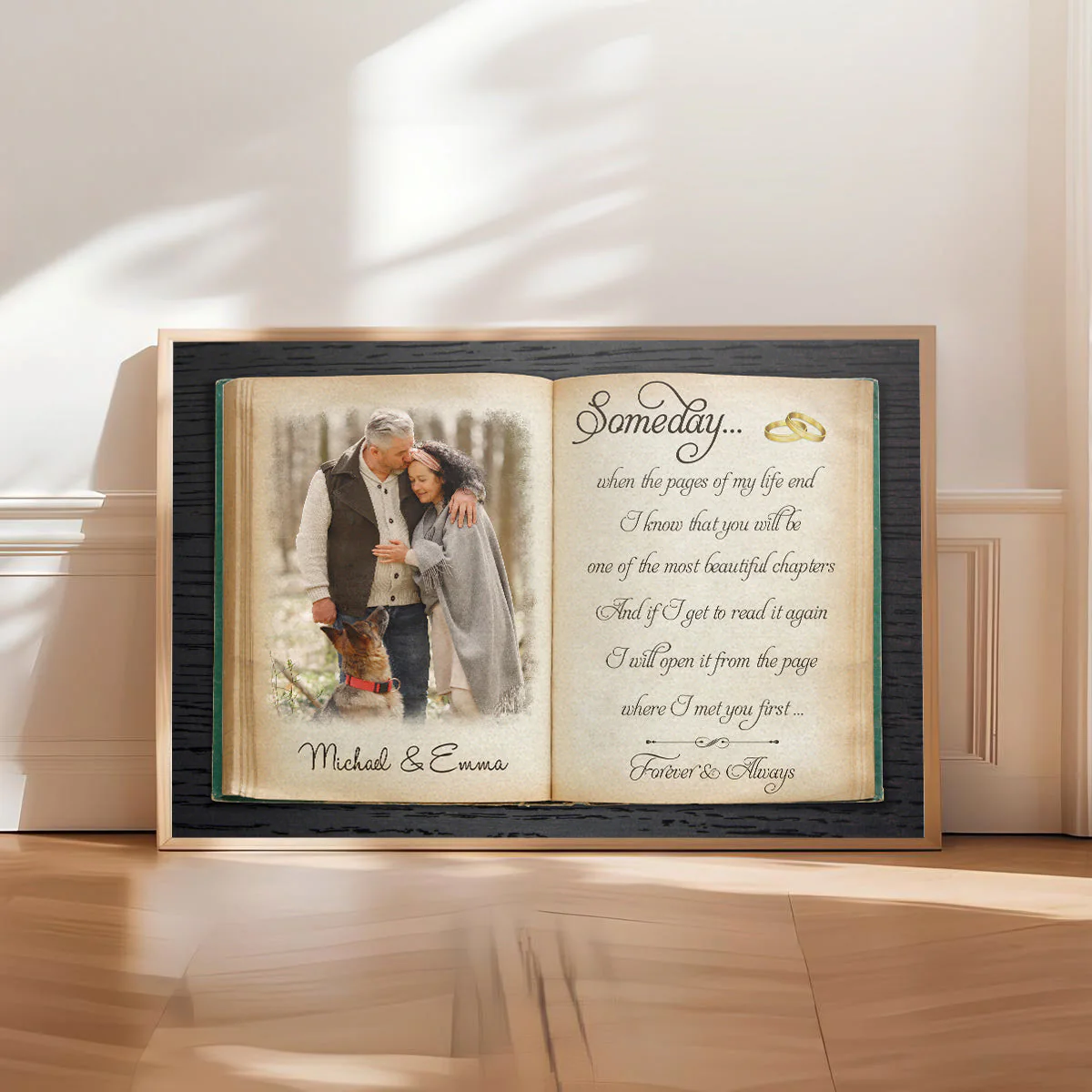The Pages Of My Life - Personalized Custom Poster - Image 2