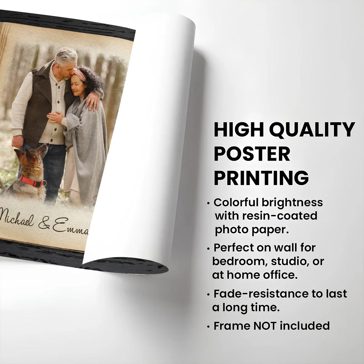 The Pages Of My Life - Personalized Custom Poster - Image 5