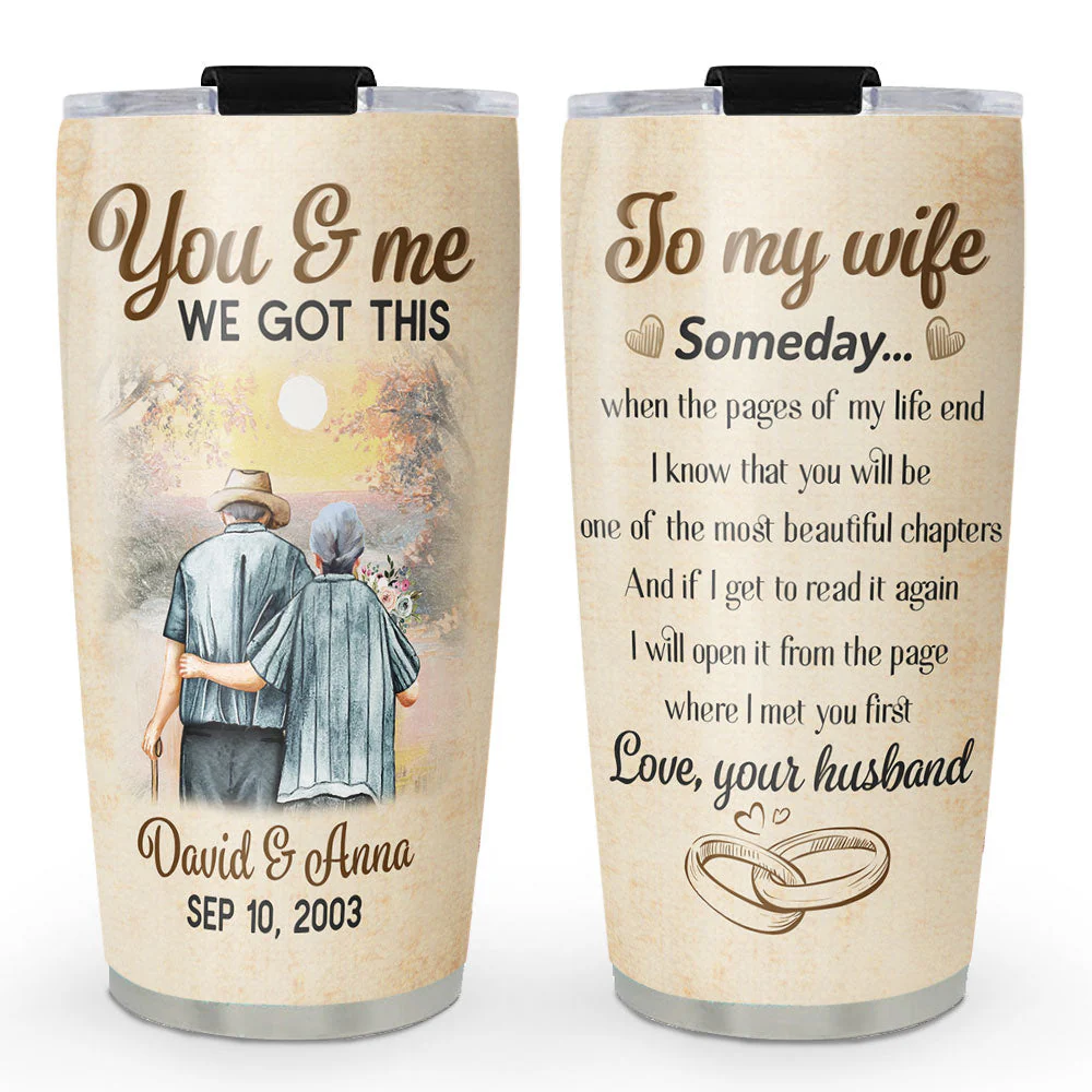 The Pages Of My Life - Personalized Custom Tumbler