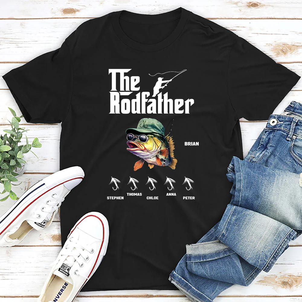 The Rodfather - Personalized Custom Shirt - Image 3
