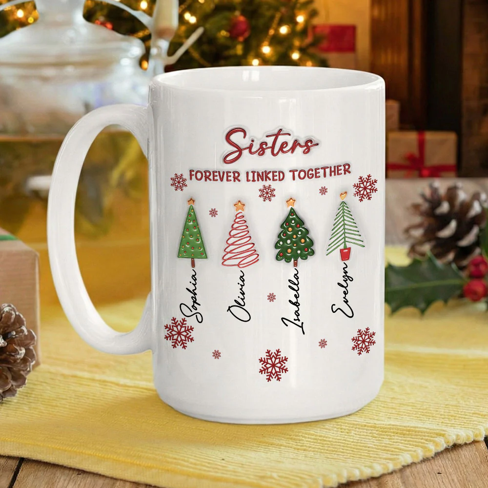The Root Keeps Brother And Sister Together - Personalized Custom 3D Inflated Effect Coffee Mug - Image 5