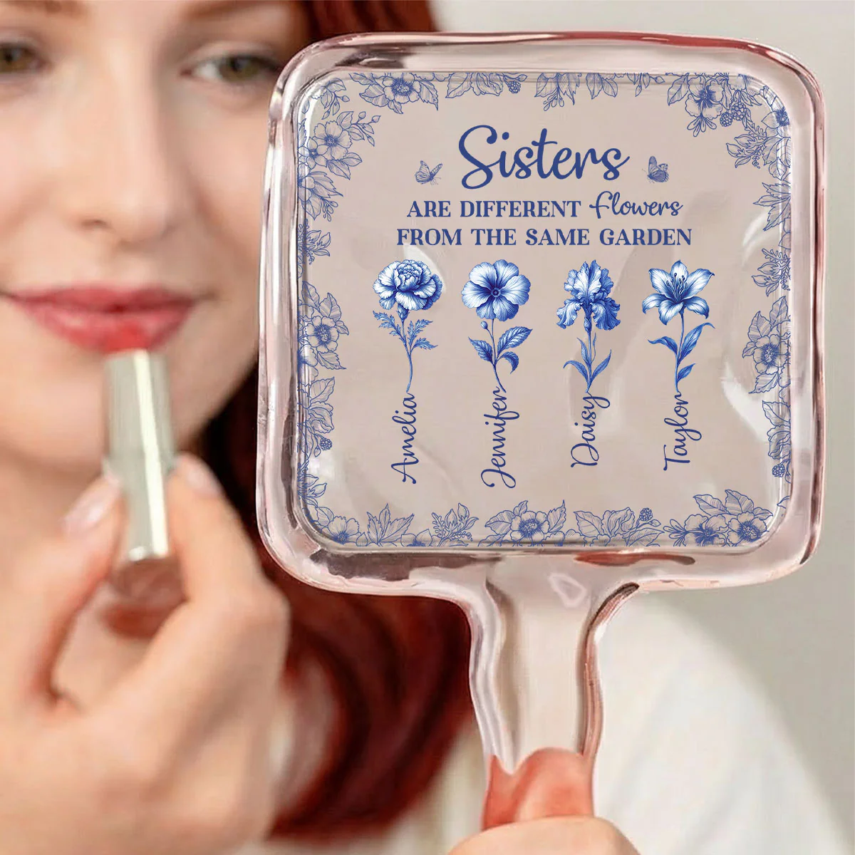 The Same Garden - Personalized Custom Handheld Mirror