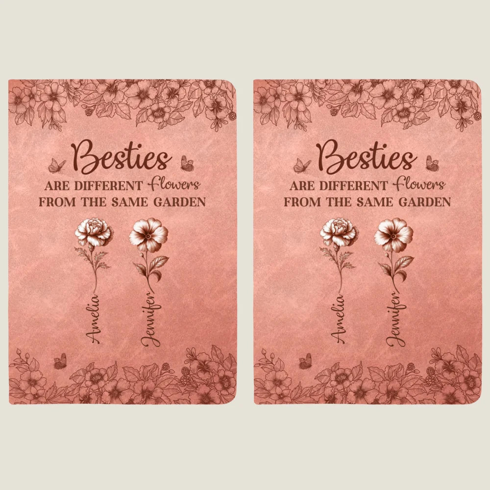 The Same Garden - Personalized Custom Leather Journal - Image 11