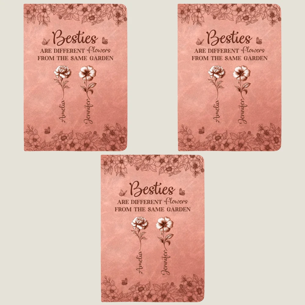 The Same Garden - Personalized Custom Leather Journal - Image 12