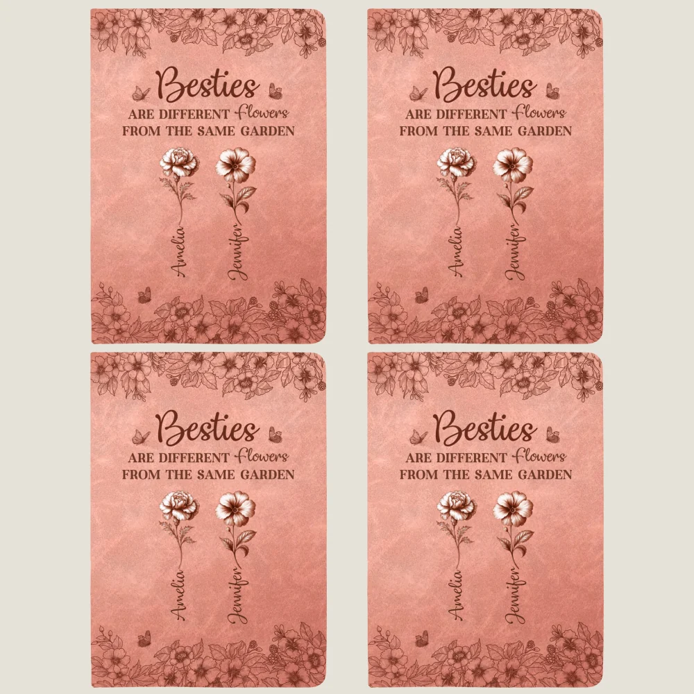 The Same Garden - Personalized Custom Leather Journal - Image 13