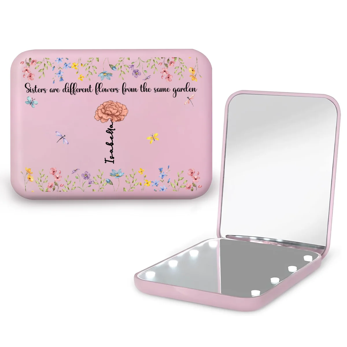 The Same Garden - Personalized Custom LED Pocket Mirror - Image 10