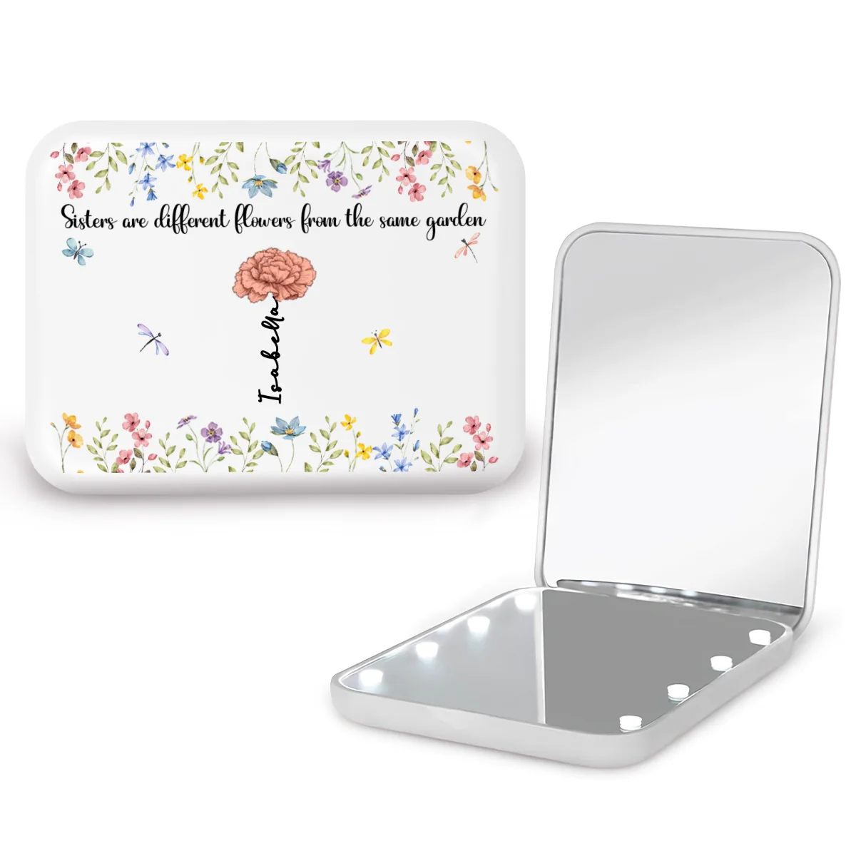 The Same Garden - Personalized Custom LED Pocket Mirror - Image 11