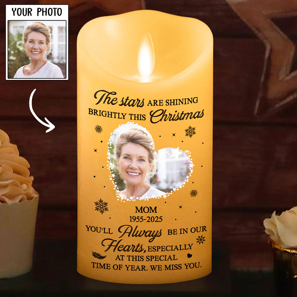 The Star Are Shining - Personalized Custom LED Candle