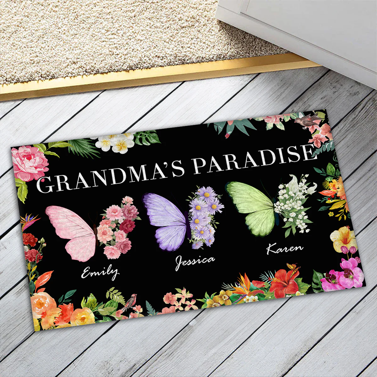 The Ultimate Grandma Retreat - Personalized Custom Doormat - Image 2