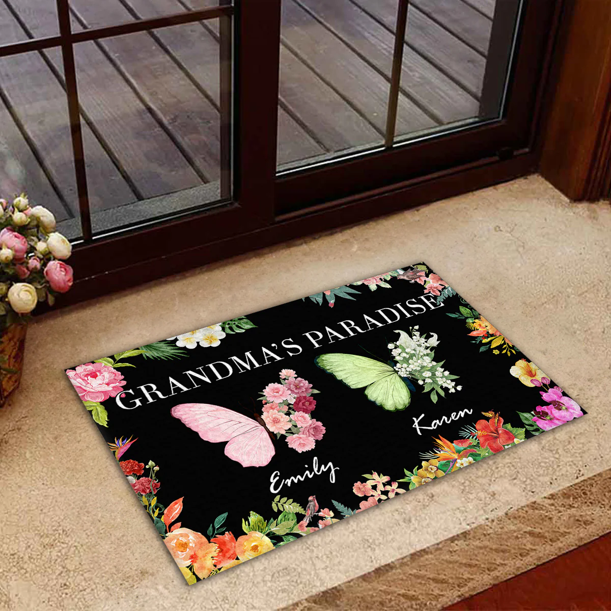 The Ultimate Grandma Retreat - Personalized Custom Doormat - Image 5