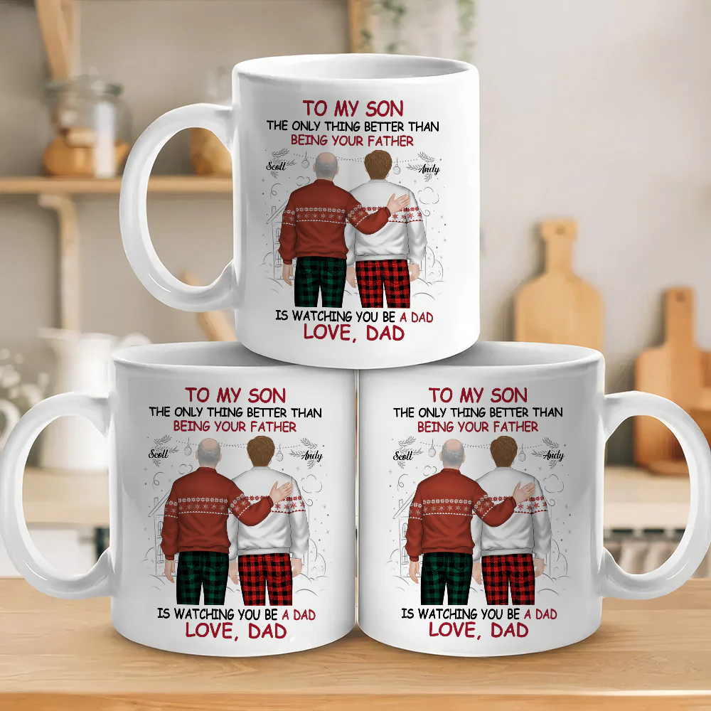 The Wonderful Gift - Personalized Custom Coffee Mug - Image 5