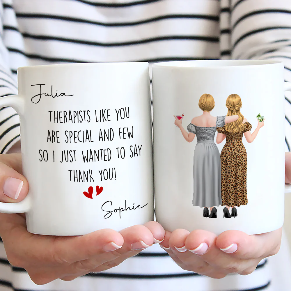Therapists Like You Are Special - Personalized Custom Coffee Mug - Image 2