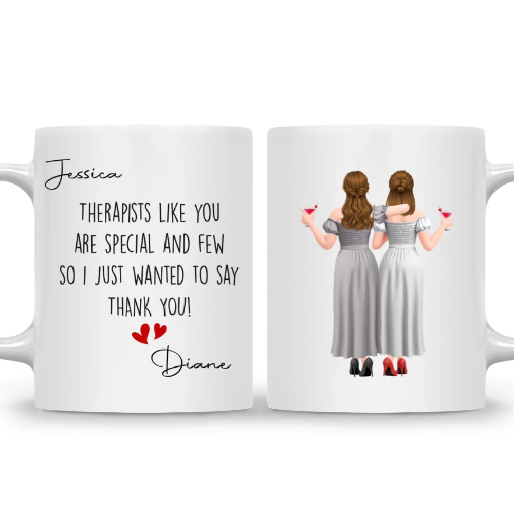 Therapists Like You Are Special - Personalized Custom Coffee Mug - Image 7