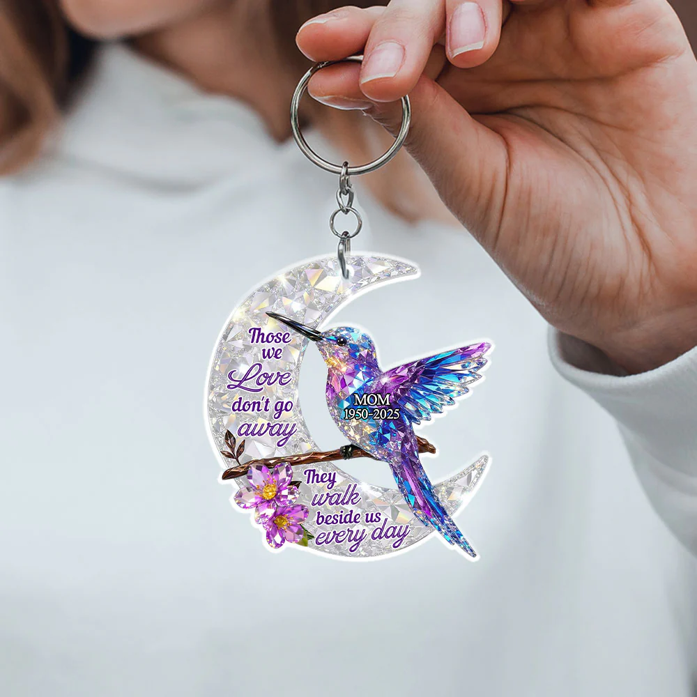 They Never Go Away - Personalized Custom 3D Effect Acrylic Keychain - Image 3