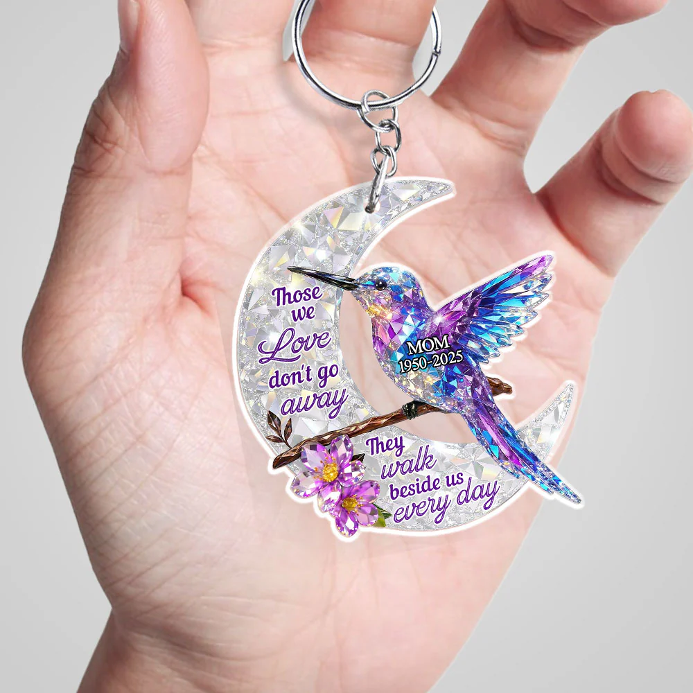 They Never Go Away - Personalized Custom 3D Effect Acrylic Keychain - Image 4