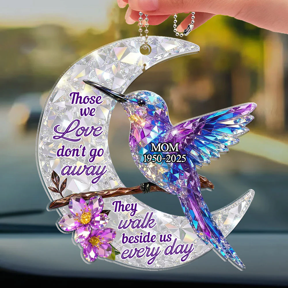They Never Go Away - Personalized Custom 3D Effect Car Ornament - Image 2