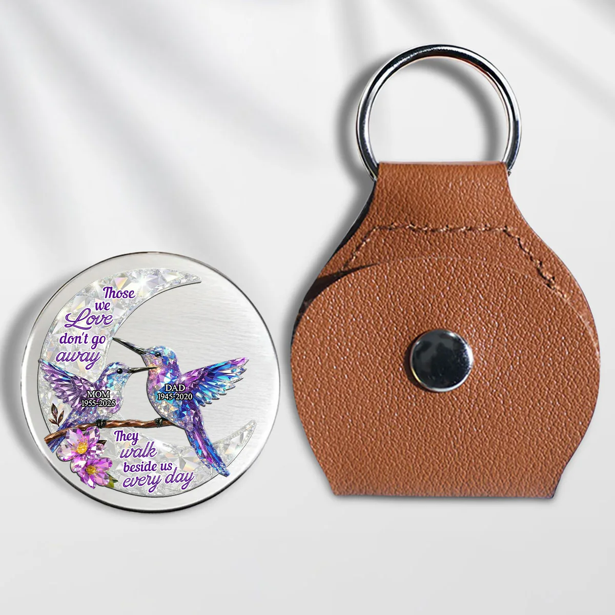 They Never Go Away - Personalized Custom 3D Effect Pocket Hug