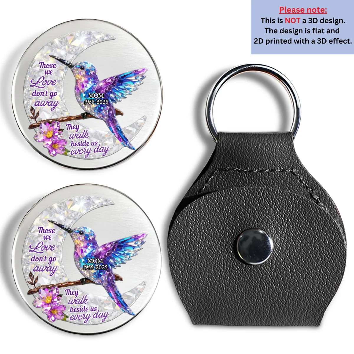 They Never Go Away - Personalized Custom 3D Effect Pocket Hug - Image 6