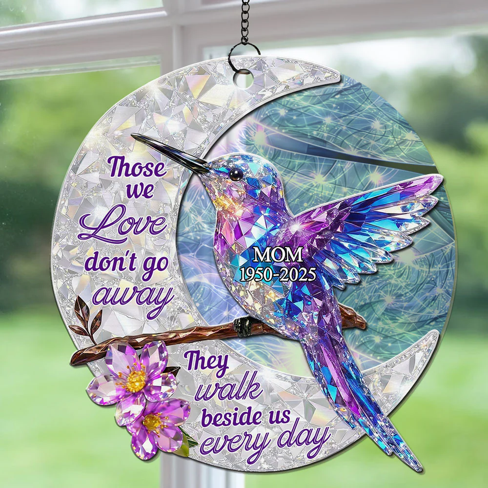 They Never Go Away - Personalized Custom 3D Effect Suncatcher