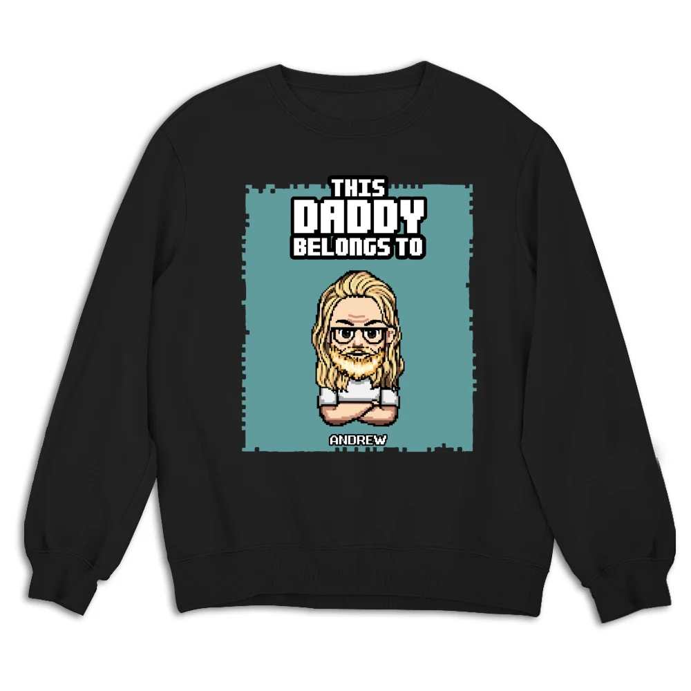 This Daddy Belongs To - Personalized Custom Shirt - Image 13