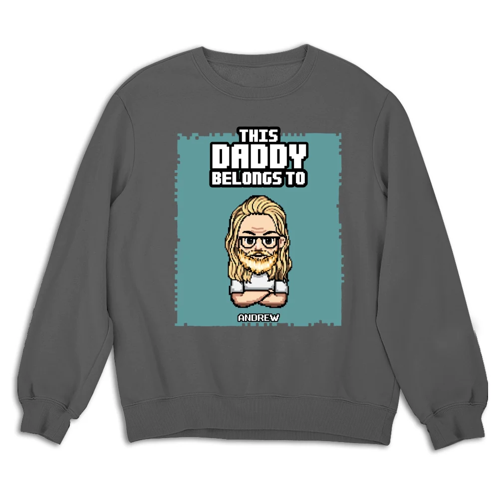 This Daddy Belongs To - Personalized Custom Shirt - Image 14