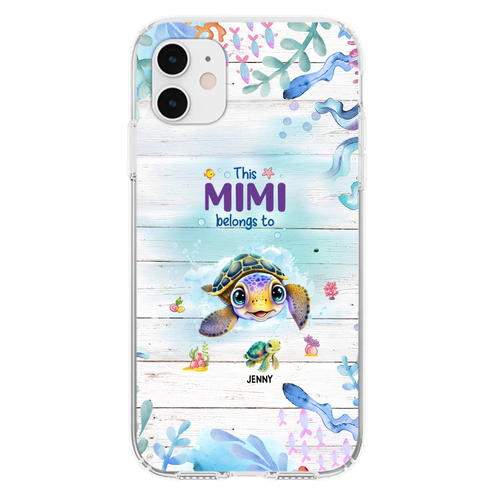 This Grandma Belongs To - Personalized Custom Phone Case - Image 10