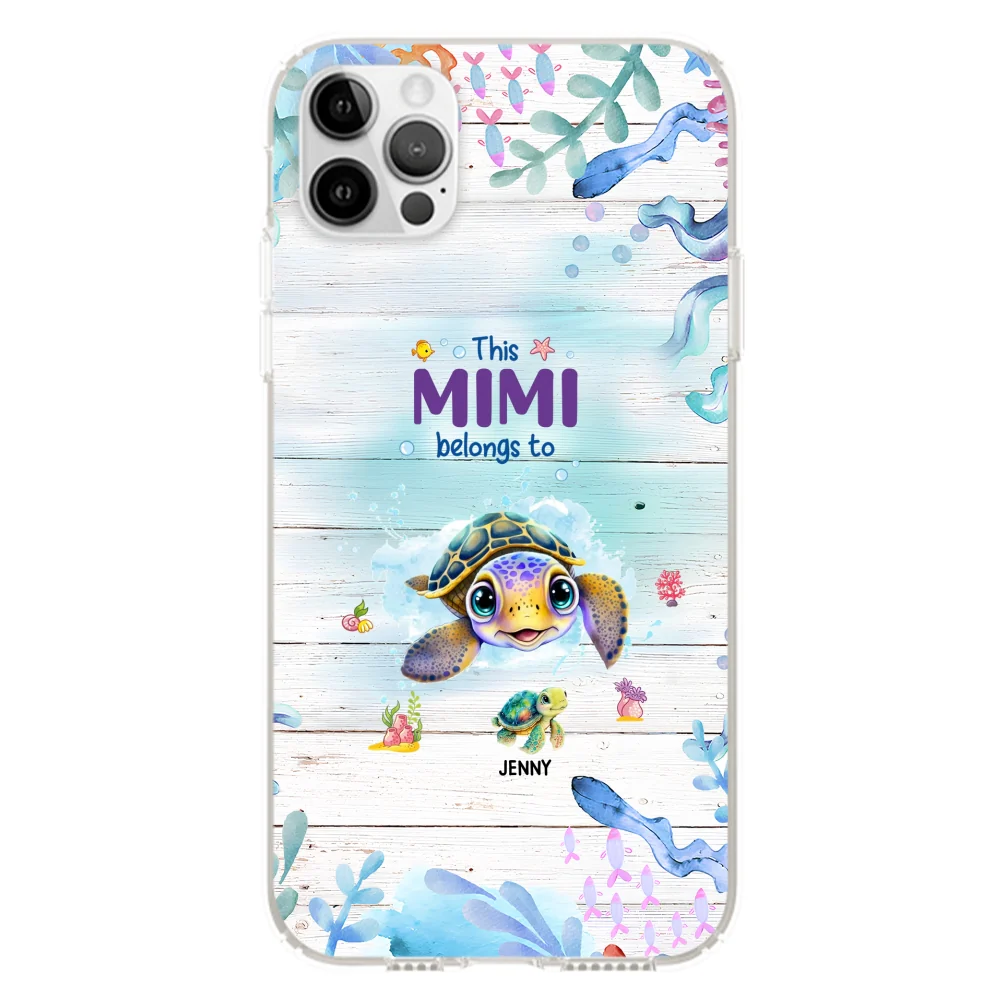 This Grandma Belongs To - Personalized Custom Phone Case - Image 12