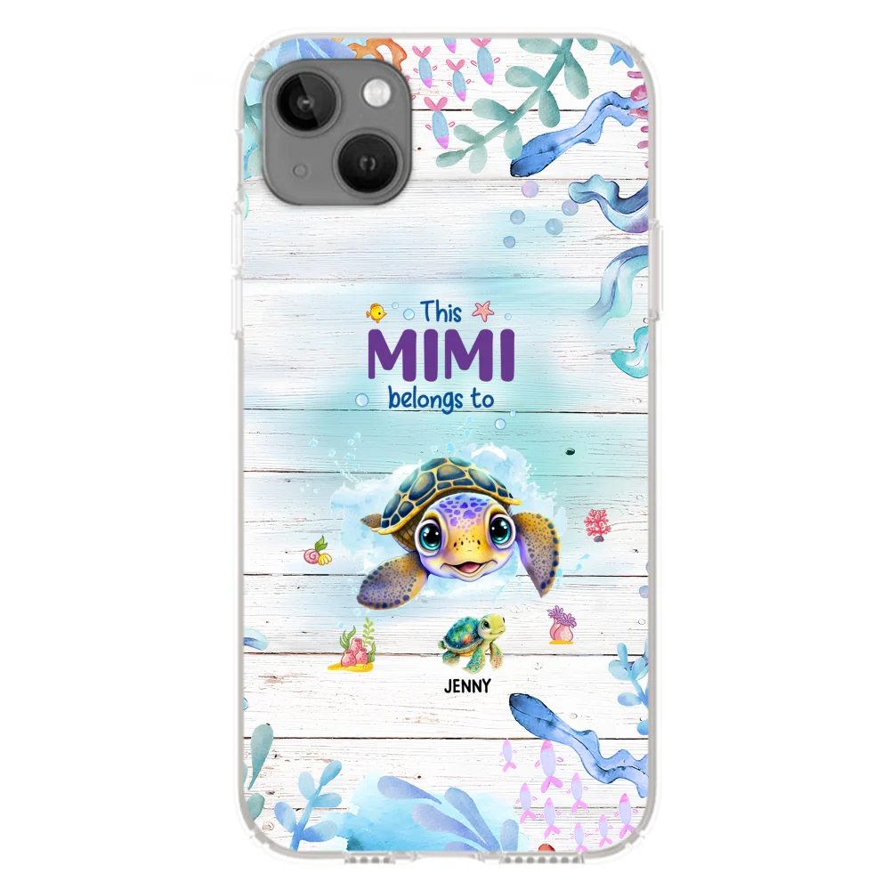 This Grandma Belongs To - Personalized Custom Phone Case - Image 13