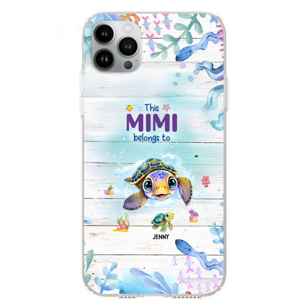 This Grandma Belongs To - Personalized Custom Phone Case - Image 14