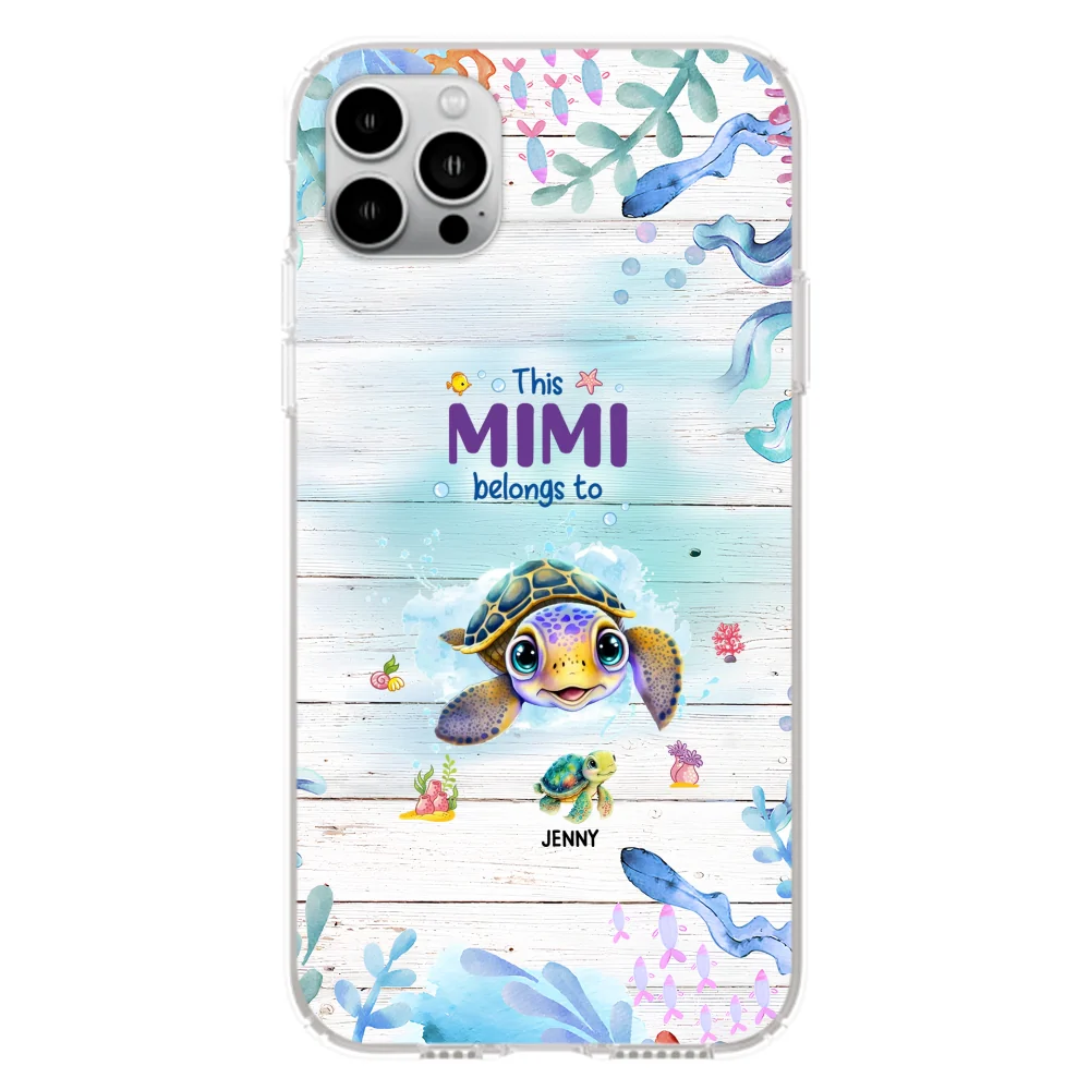 This Grandma Belongs To - Personalized Custom Phone Case - Image 15