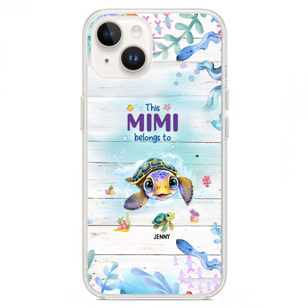This Grandma Belongs To - Personalized Custom Phone Case - Image 16