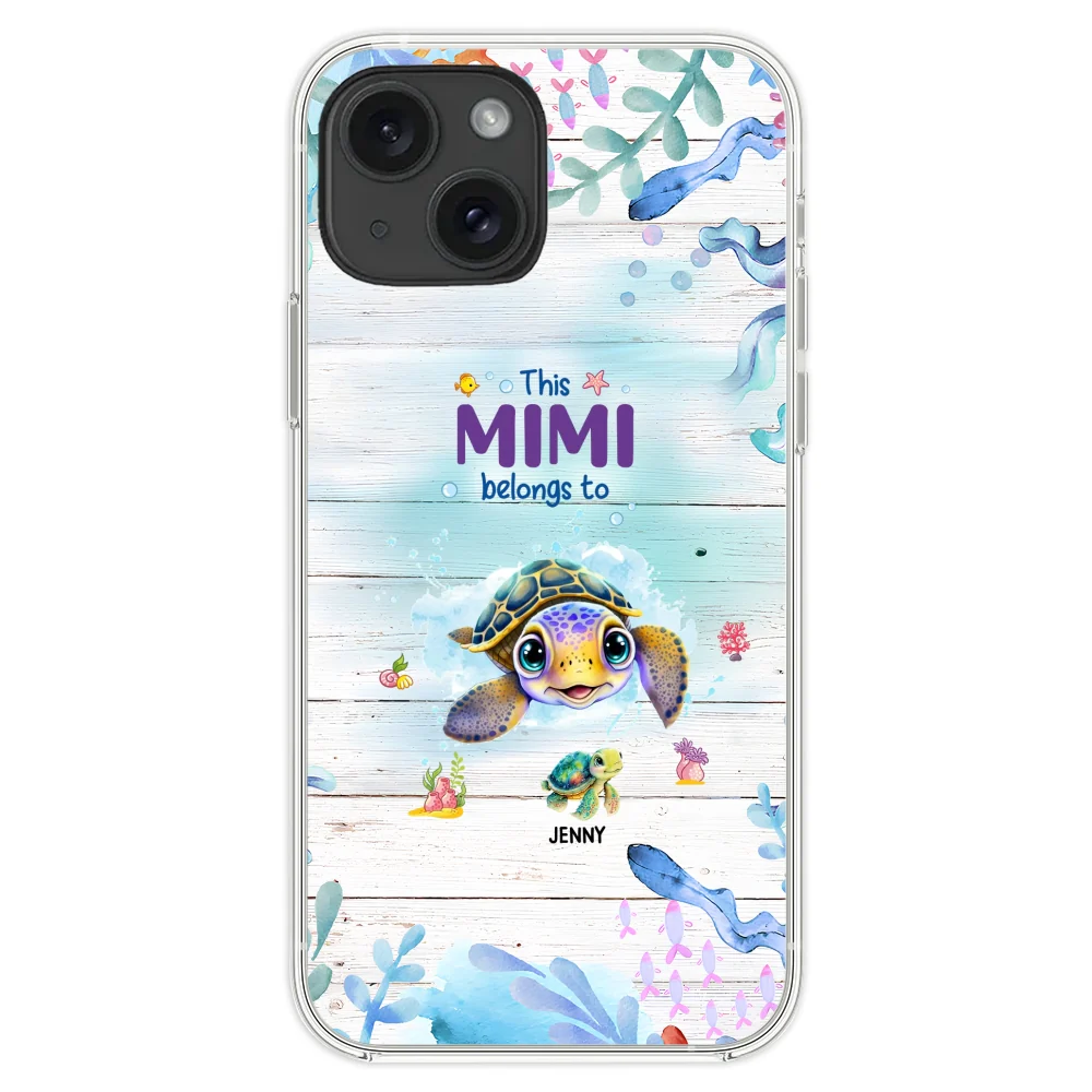 This Grandma Belongs To - Personalized Custom Phone Case - Image 20