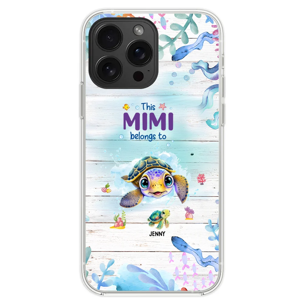 This Grandma Belongs To - Personalized Custom Phone Case - Image 21