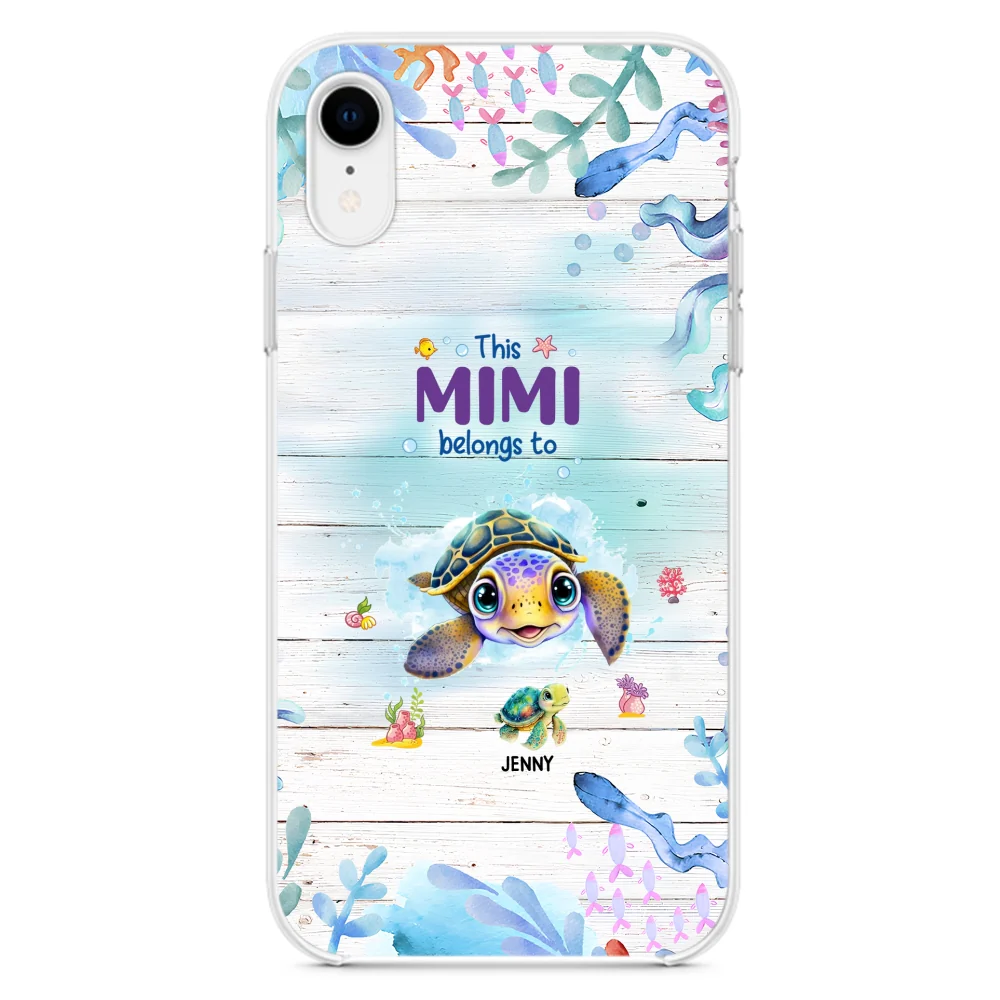 This Grandma Belongs To - Personalized Custom Phone Case - Image 22