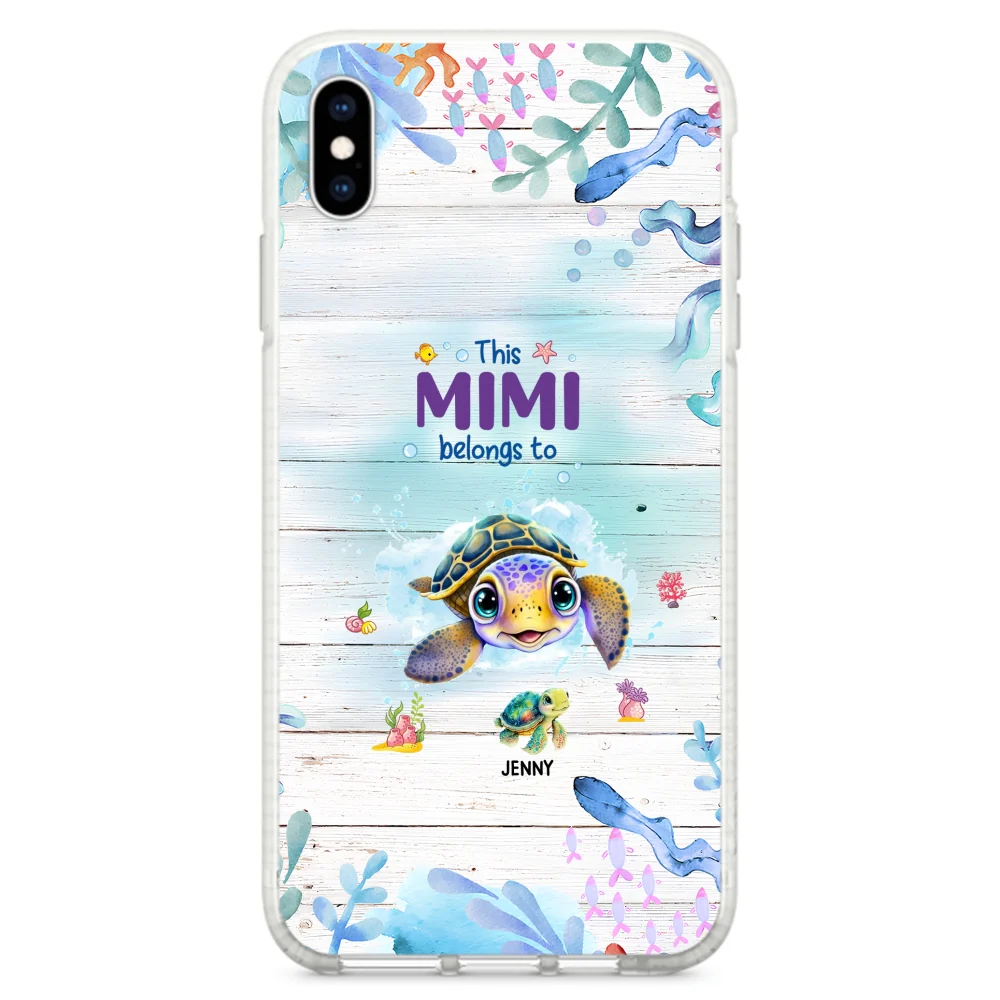 This Grandma Belongs To - Personalized Custom Phone Case - Image 23