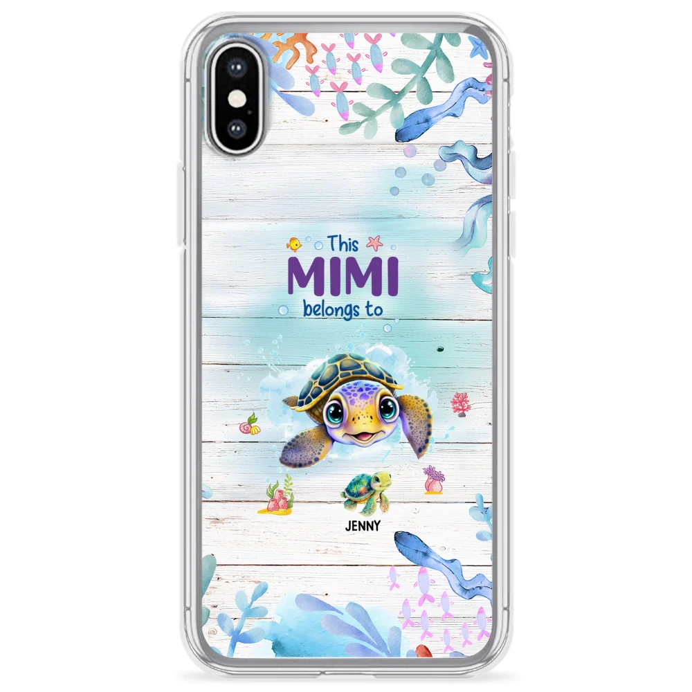 This Grandma Belongs To - Personalized Custom Phone Case - Image 24