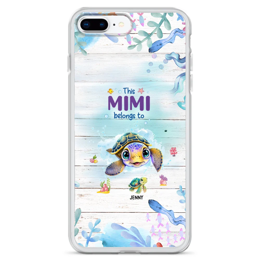 This Grandma Belongs To - Personalized Custom Phone Case - Image 6