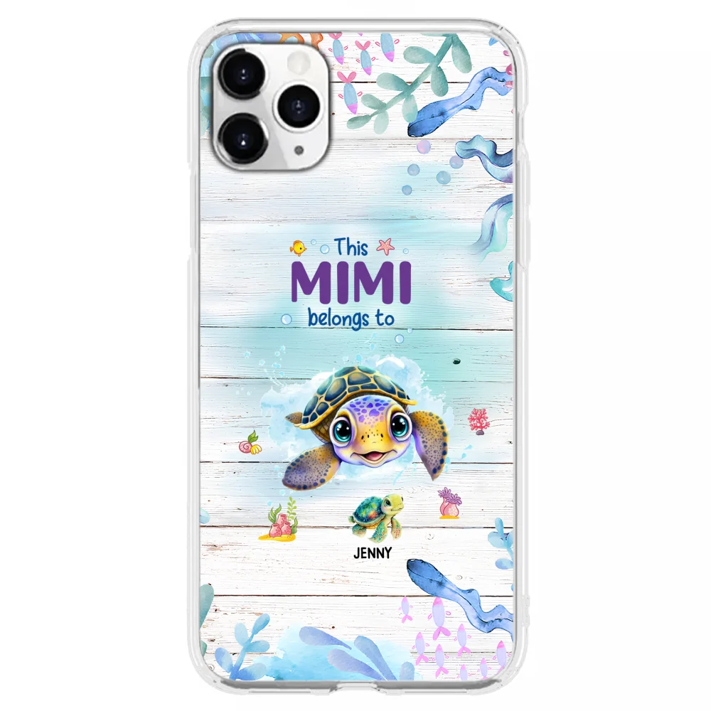 This Grandma Belongs To - Personalized Custom Phone Case - Image 9