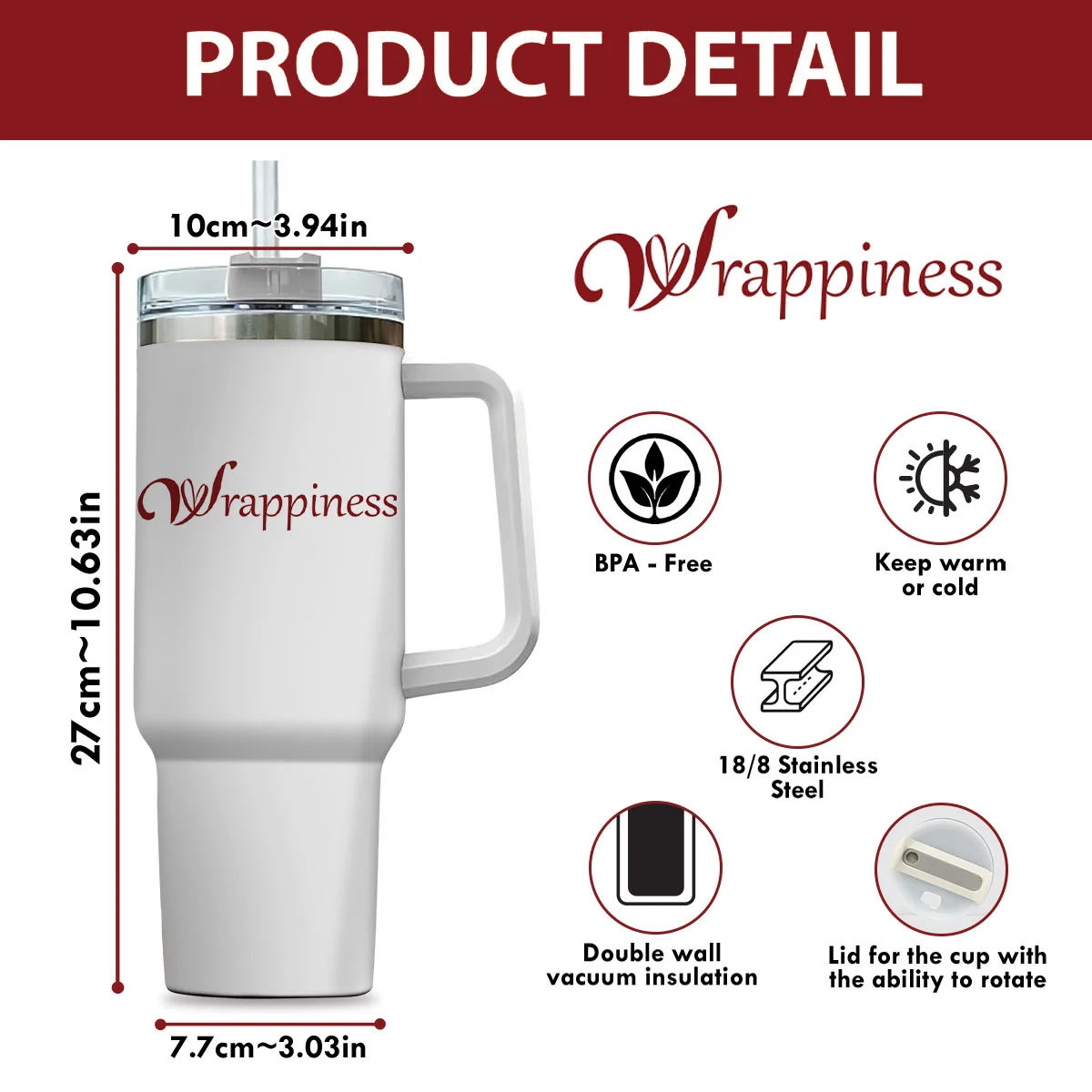 This Grandma Belongs To - Personalized Custom 40 Oz Tumbler - Image 6