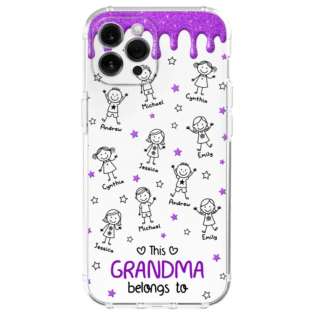 This Grandmother Means Everything To Us - Personalized Custom Phone Case