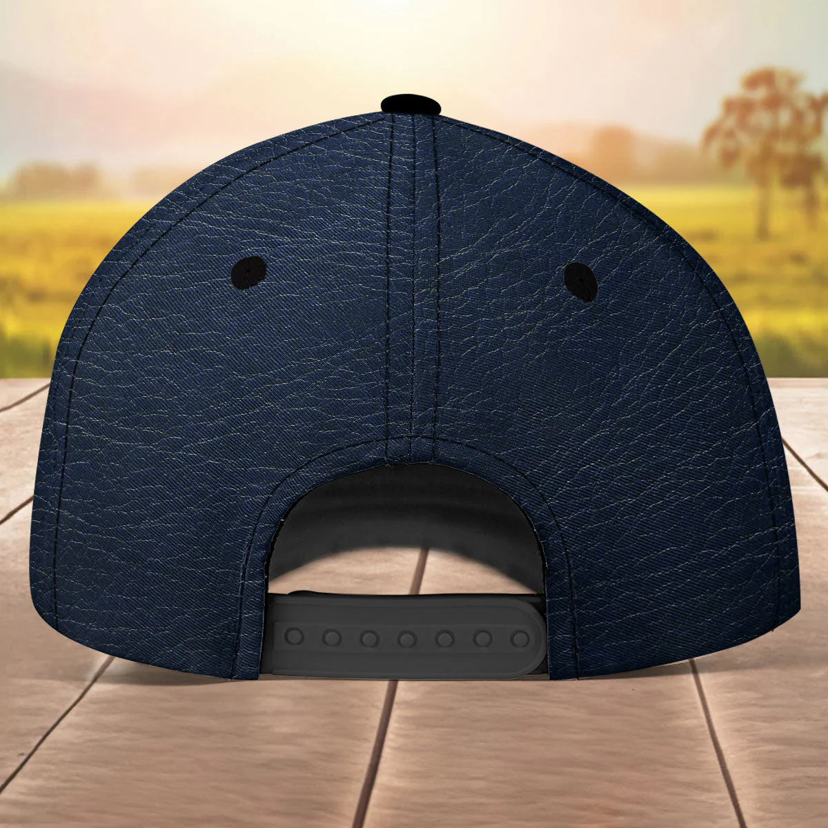 This Grandpa Belongs To - Personalized Classic Cap - Image 4